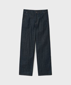 트루 레귤러 데님 팬츠 - 로우 인디고