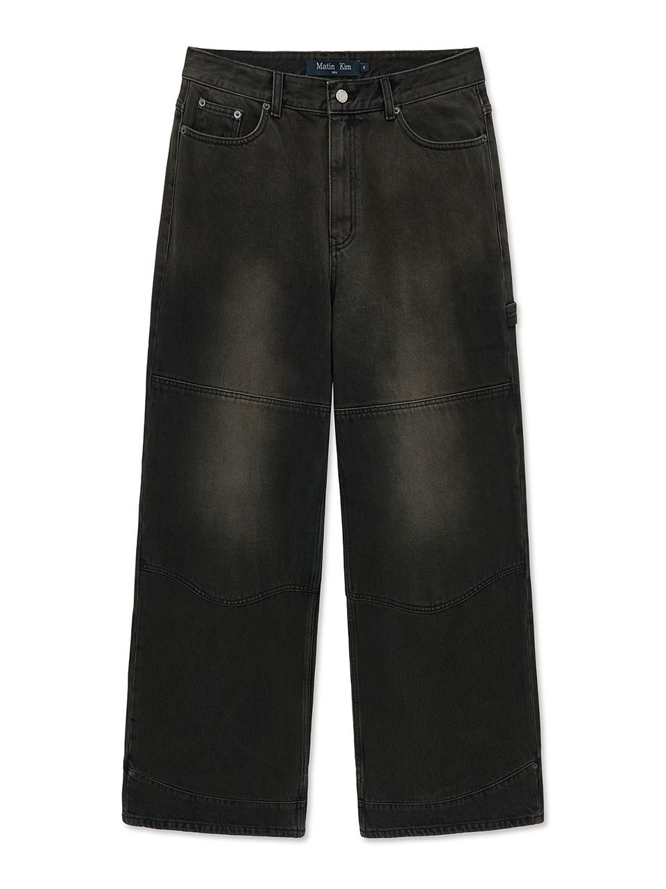 25ss Matin Kim CURVED TWILL DENIM PANTS Namu Shop - Lemaire High  