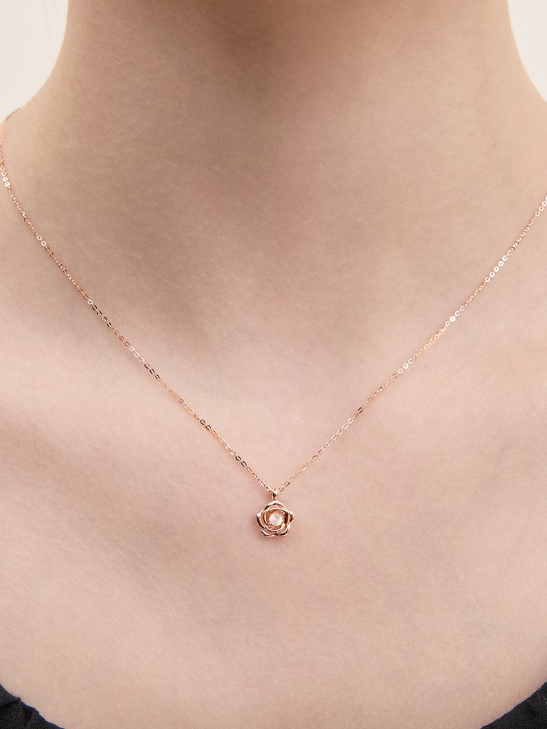 14K 목걸이(4월탄생석) RS1309