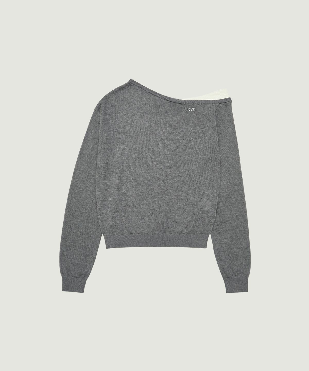 그로브(GROVE) EDEN COMBI KNIT (GREY)
