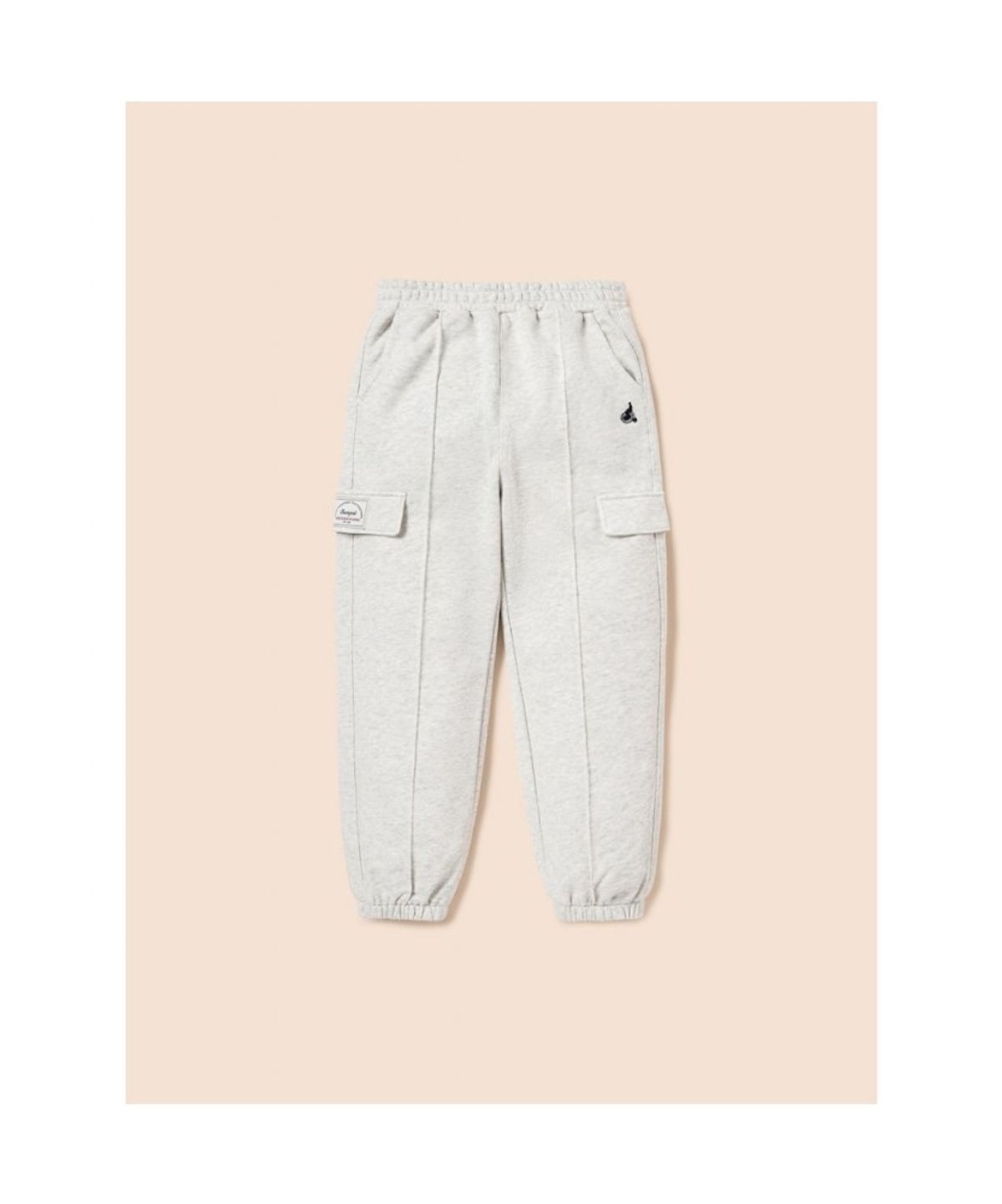 빈폴 키즈(BEANPOLE KIDS) 포켓 저지 와이드 팬츠  베이지 (BI5821U06A)