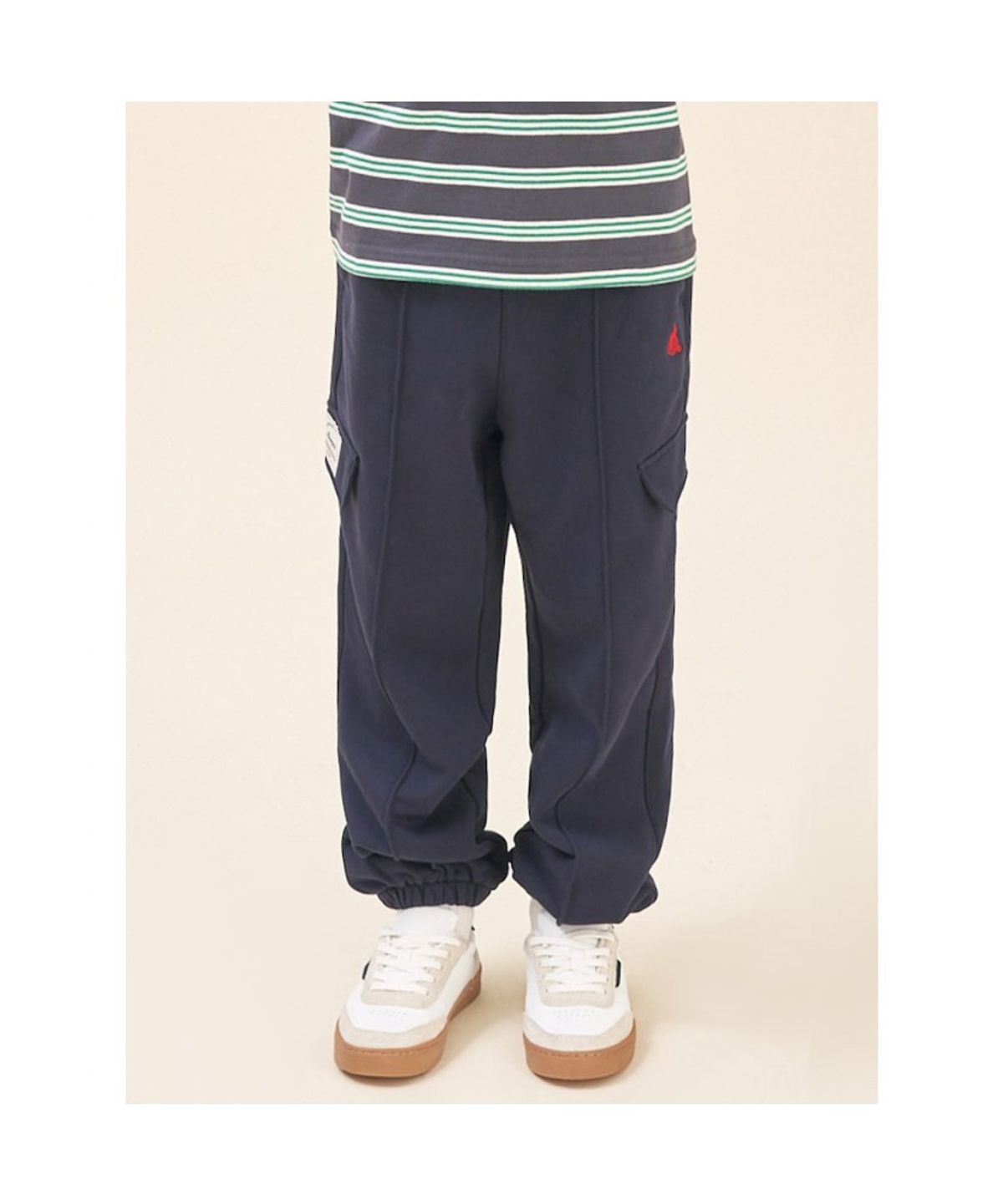 빈폴 키즈(BEANPOLE KIDS) 포켓 저지 와이드 팬츠  네이비 (BI5821U06R)