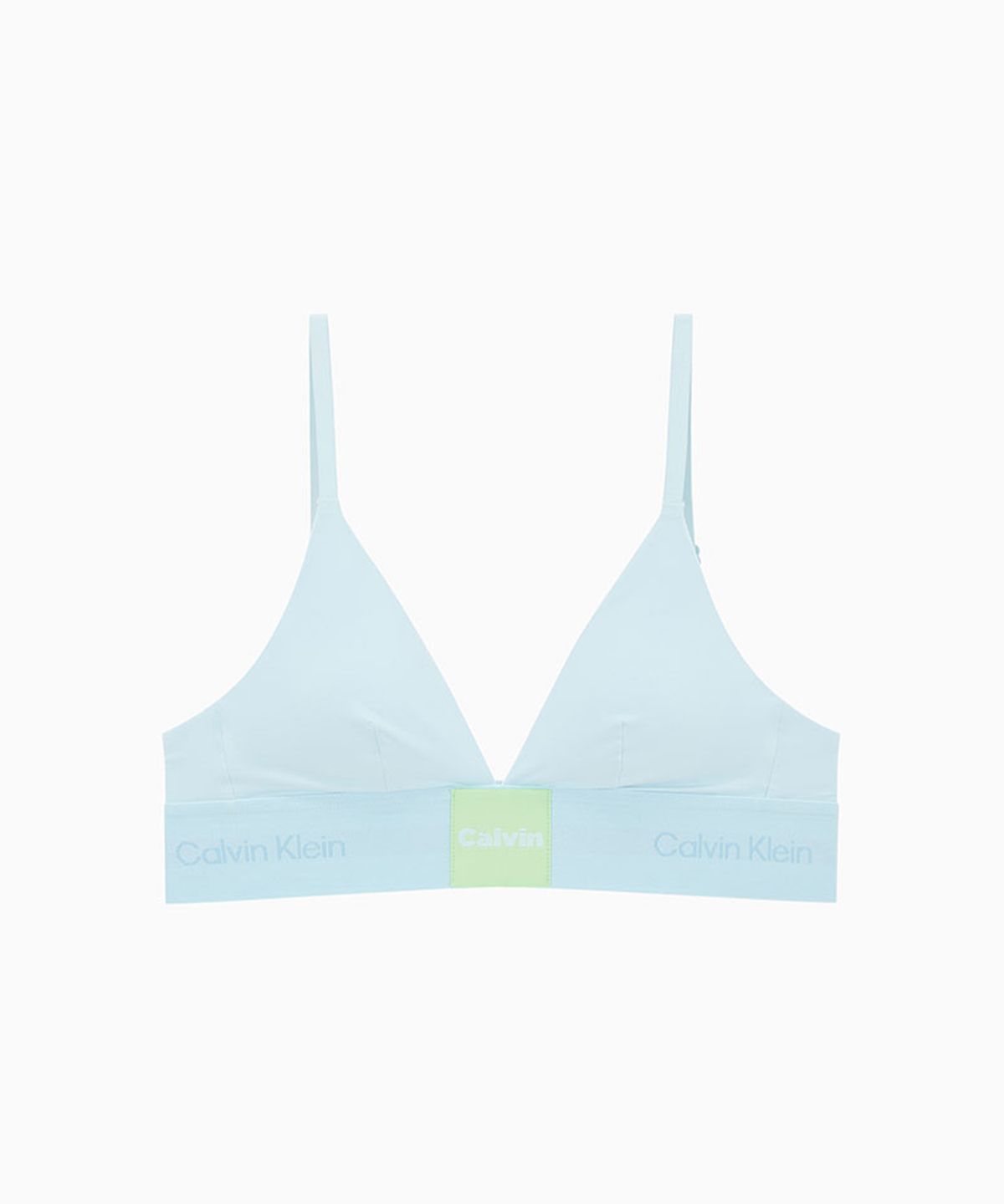 캘빈클라인 언더웨어(CALVIN KLEIN UNDERWEAR) 여성 모던 로고 패치 마이크로 AF 트라이앵글_QF8610ADWDB