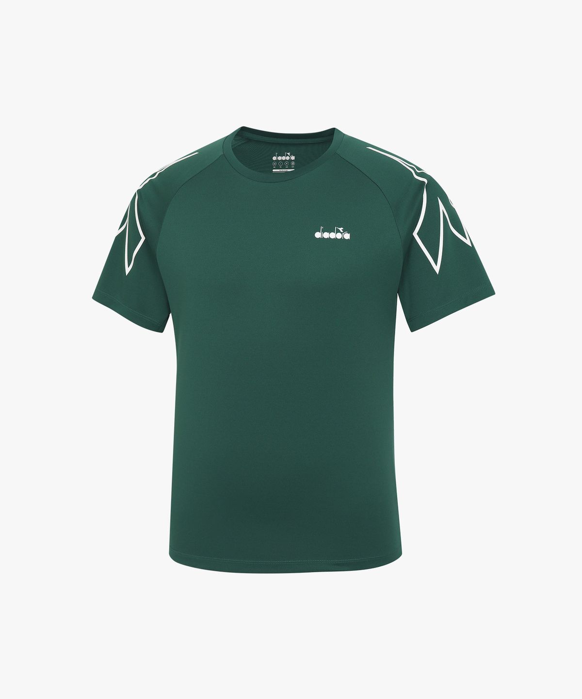 디아도라(diadora) 프리즈 러닝 반팔 티셔츠 GREEN