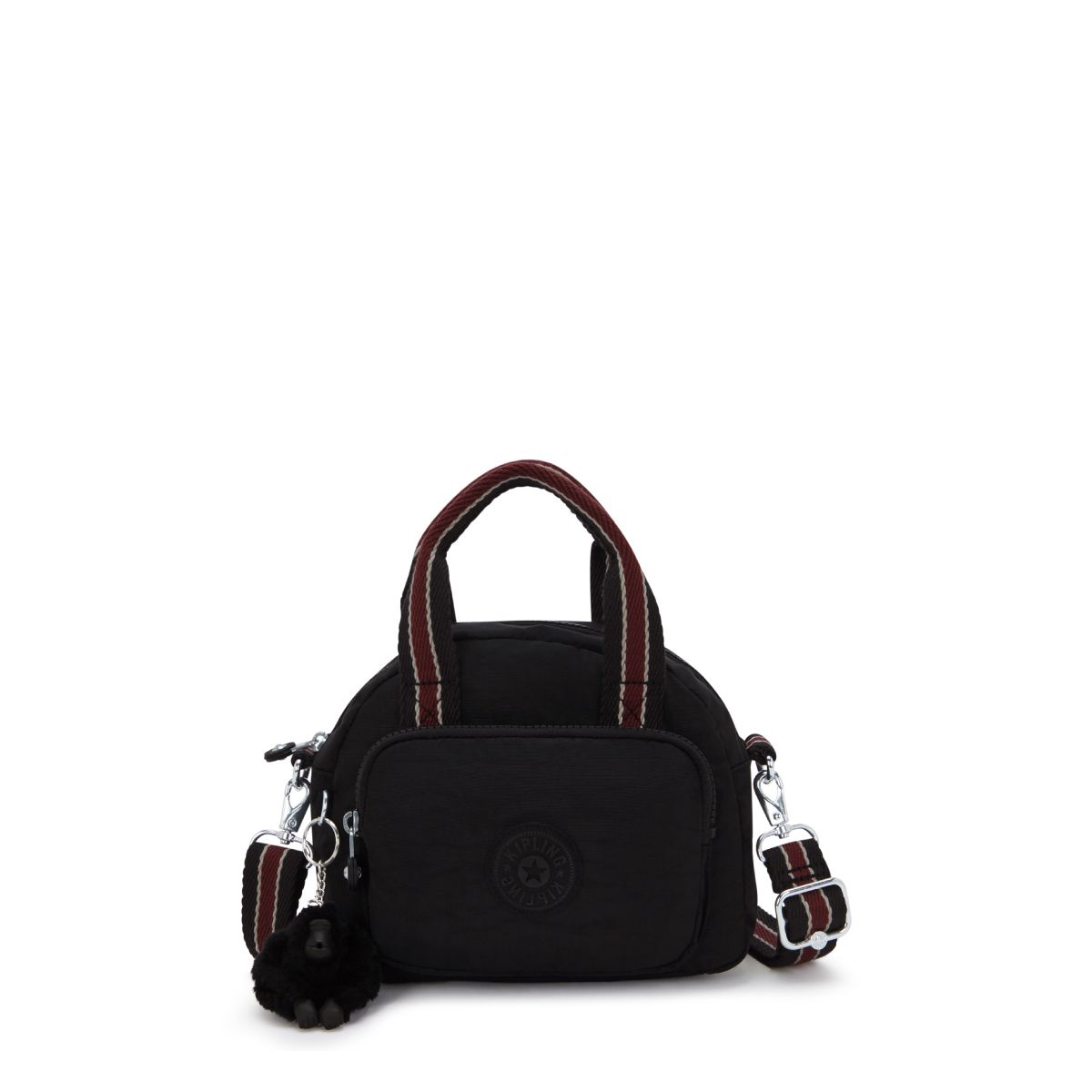 키플링(KIPLING) 크로스백 데페아미니 Noir K Web Wine