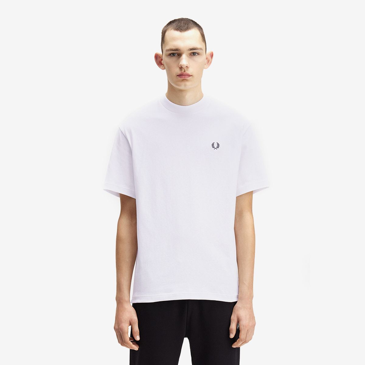 프레드페리(FRED PERRY) [Sport] 릴렉스드 티셔츠 - 화이트 AFPM2538710-100