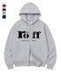 RÖFF TYPE PLAY SPACE OVER FIT 2-WAY ZIP-UP (5color)