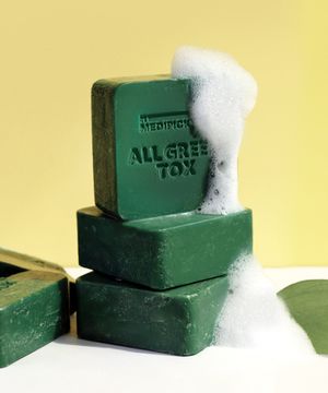 약산성 시카 올그린톡스 솔루션 매직 바하 클렌징바 90g