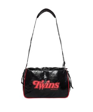 [LG트윈스x1993스튜디오] 유광 셔링 크로스백_블랙