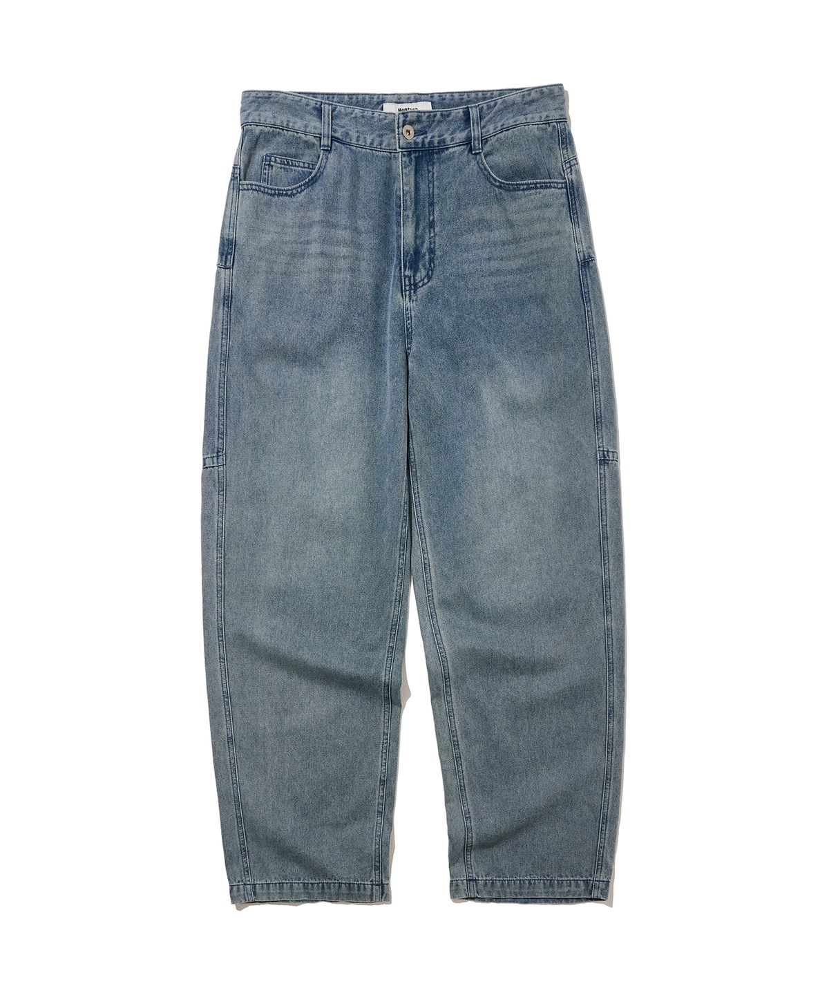 논타입(NONTYPE) WARM WASHED DENIM PANTS (WASHED BLUE)