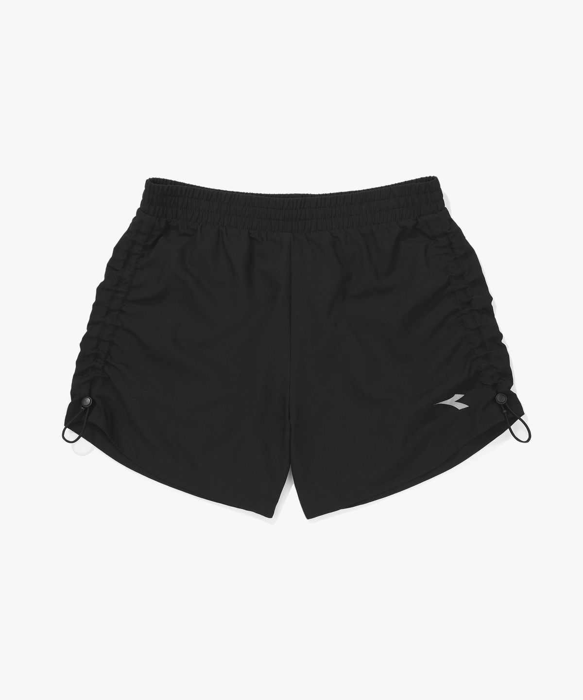 디아도라(diadora) 셔링 4.5인치 러닝 쇼츠 우먼 BLACK