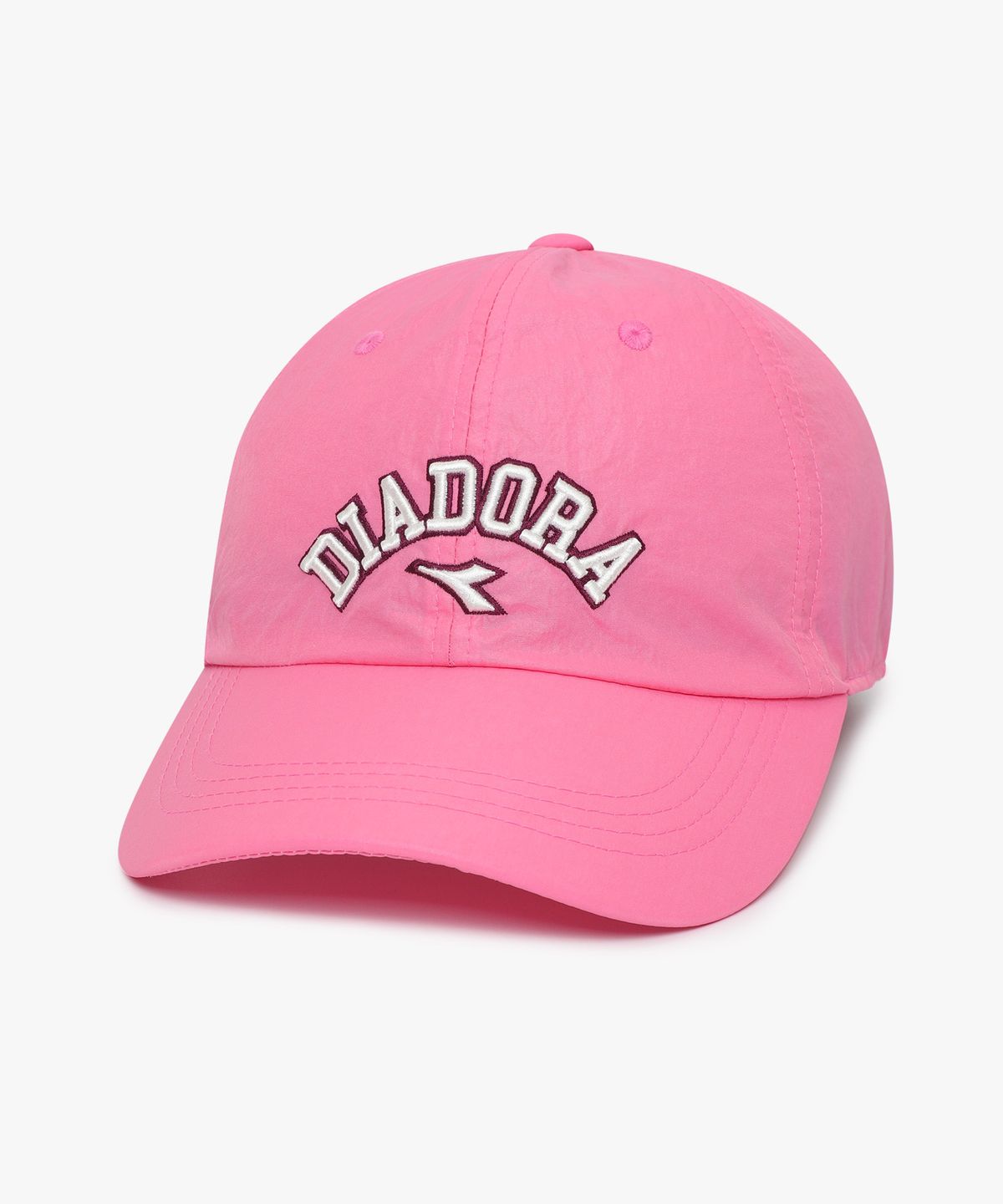 디아도라(diadora) 베이직 우븐 볼캡 PINK