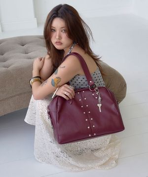 MAGAZINE BAG [Red Wine]