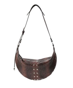 STUZZ HOBO BAG [Python Brown]