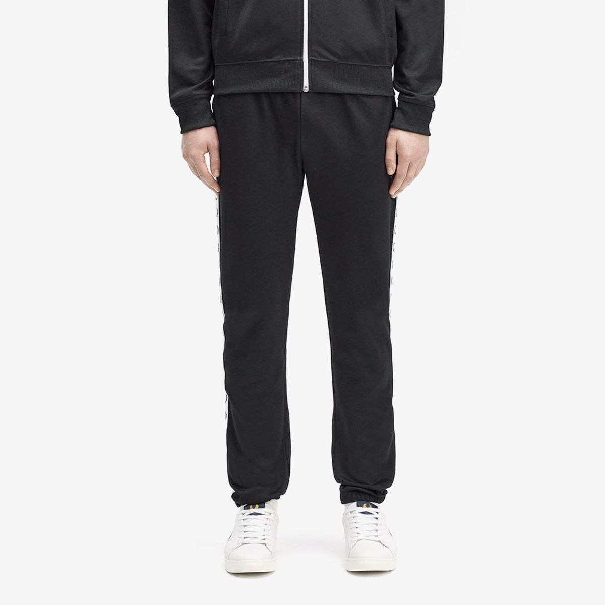 프레드페리(FRED PERRY) [Sport] 테잎 트랙 팬츠 - 블랙 AFPM2535510-102