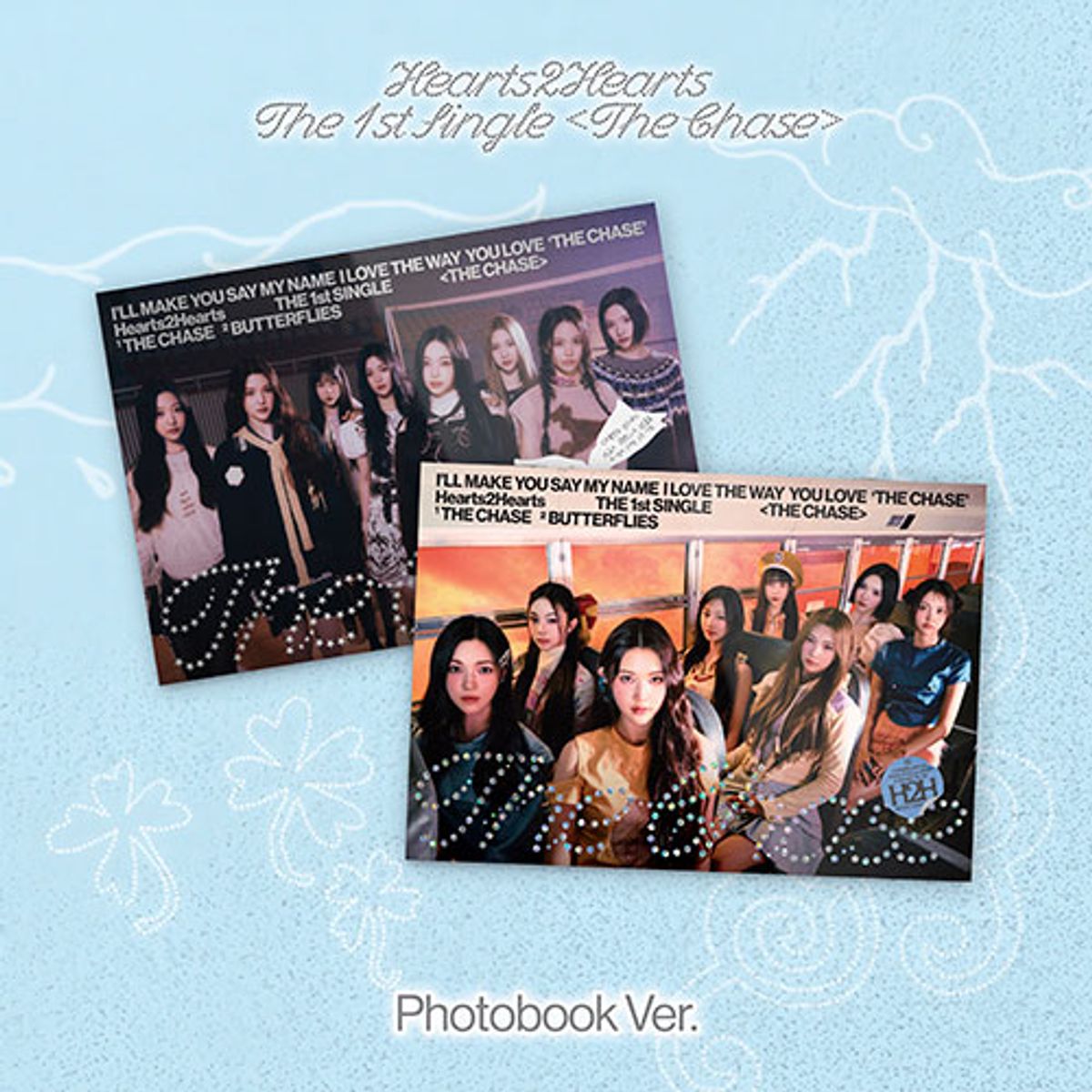 후즈팬 스토어(WHOSFAN STORE) Hearts2Hearts (하트투하츠) - 싱글 1집 [The Chase] (Photo Book Ver.)