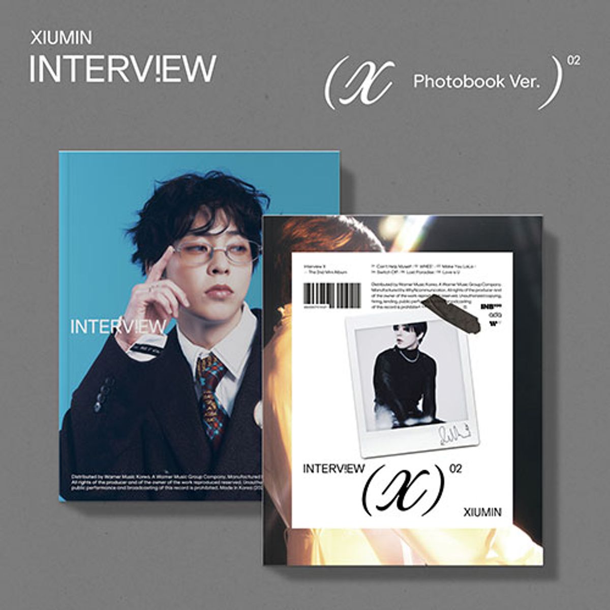 후즈팬 스토어(WHOSFAN STORE) 시우민(XIUMIN) Interview X [Photobook Ver.] (XIU VER./MIN VER.)