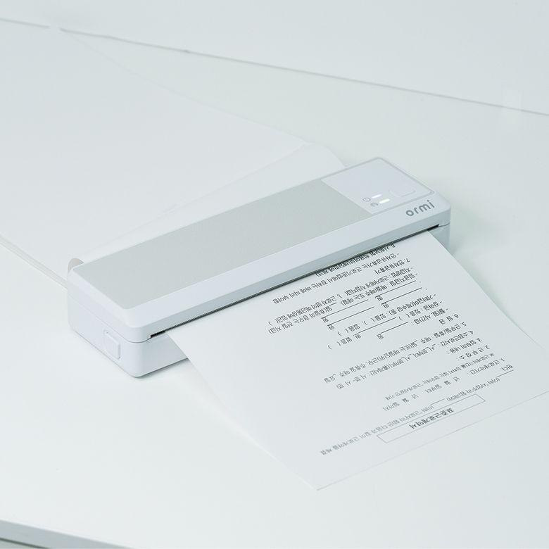 오르미 A4 휴대용프린터 ILPX-83 포토프린터 300DPI