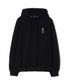 노르딕 댄 후드 블랙