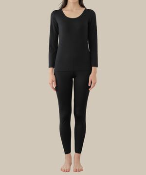 J_D 여성 내복 세트 발열 히트엔진  상의 하의