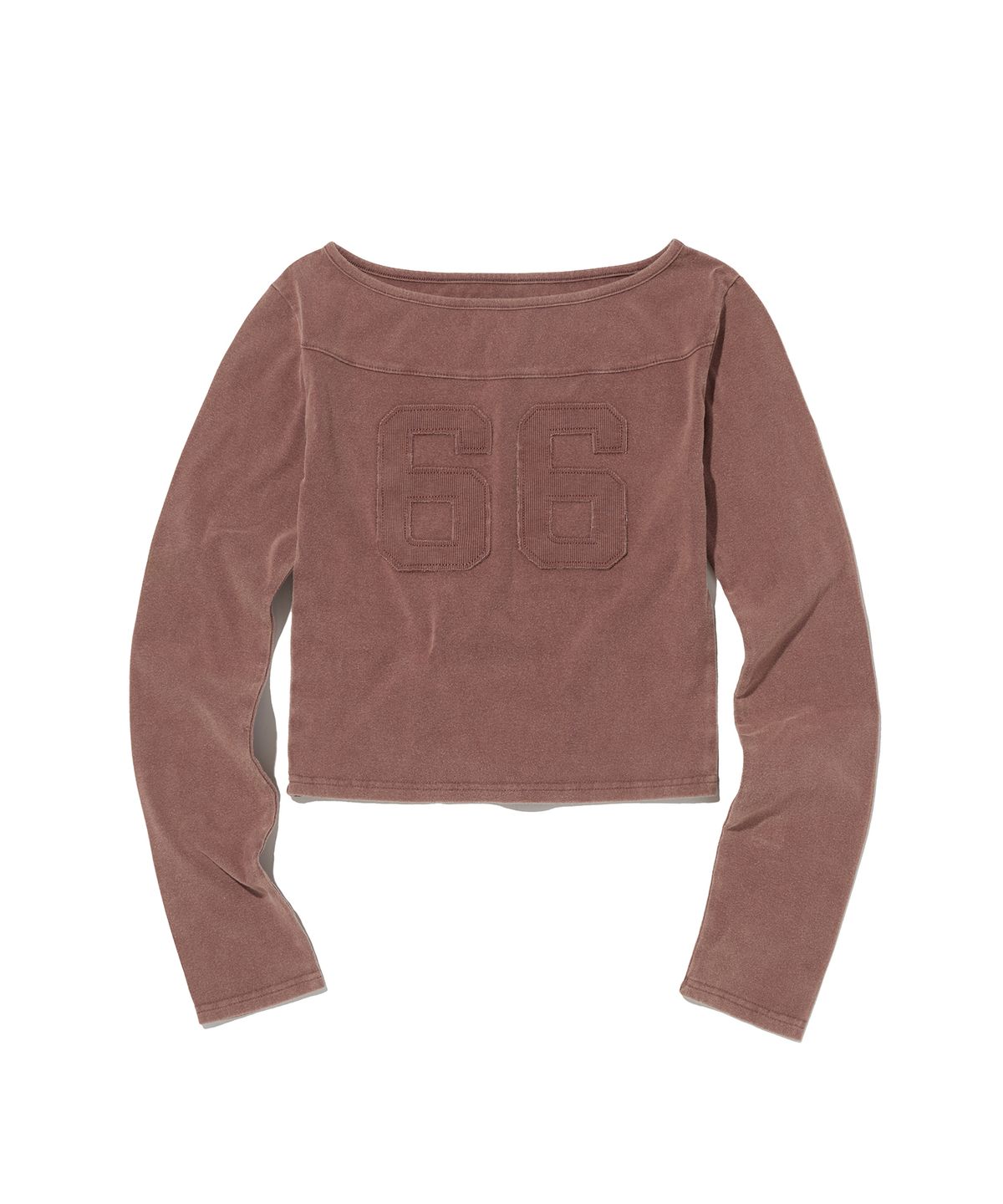 스웨이드(SUADE) 66 WASHED LONG SLEEVE [BURGUNDY]