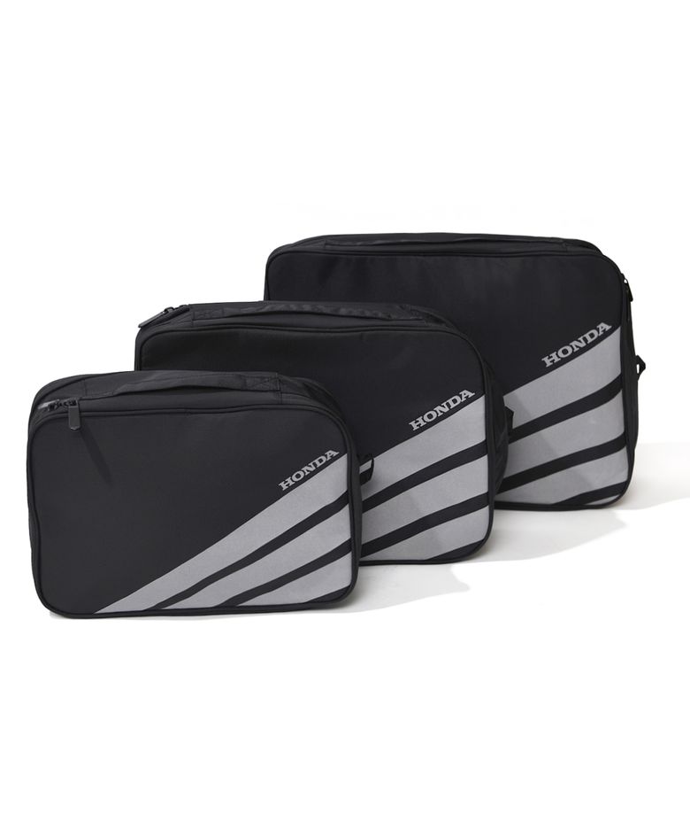 Wing Logo Travel Pouch Set Black