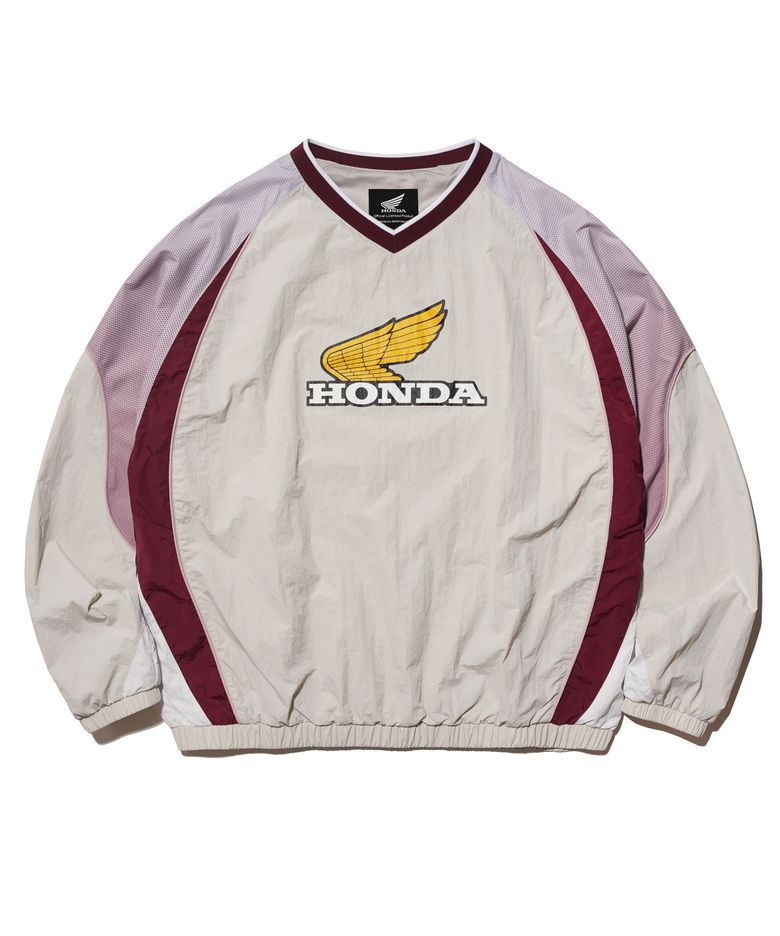 Vintage Logo Speed Track nylon Long Sleeve Light Gray