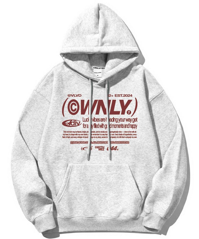 [기모선택] OWNLY 헤비테리 후드