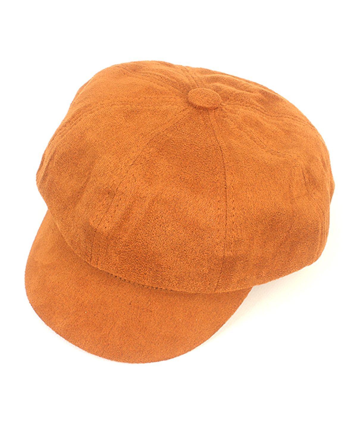 유니버셜 케미스트리(UNIVERSAL CHEMISTRY) Brown Suade Newsboy Cap 뉴스보이캡