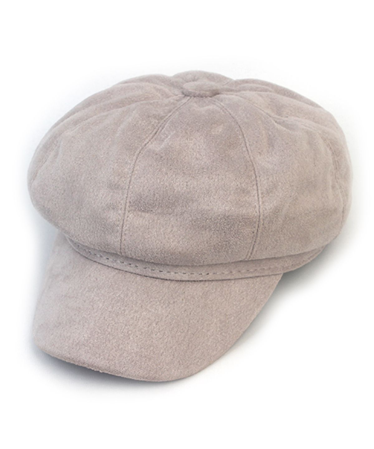 유니버셜 케미스트리(UNIVERSAL CHEMISTRY) Gray Suade Newsboy Cap 뉴스보이캡
