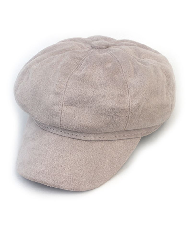 Gray Suade Newsboy Cap 뉴스보이캡