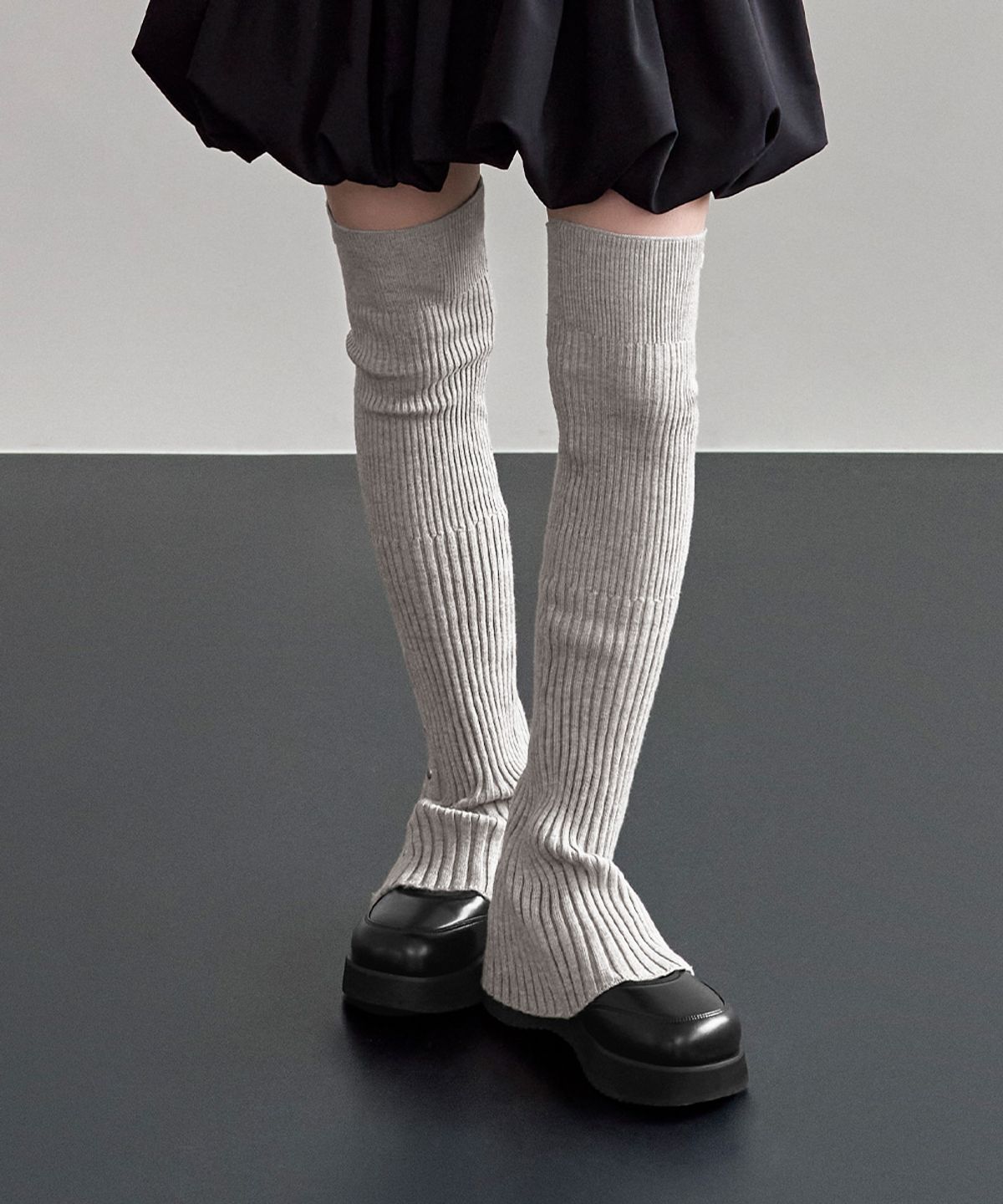 스탠드오일(STAND OIL) Snap Knit Leg Warmer · 스냅 니트 레그 워머