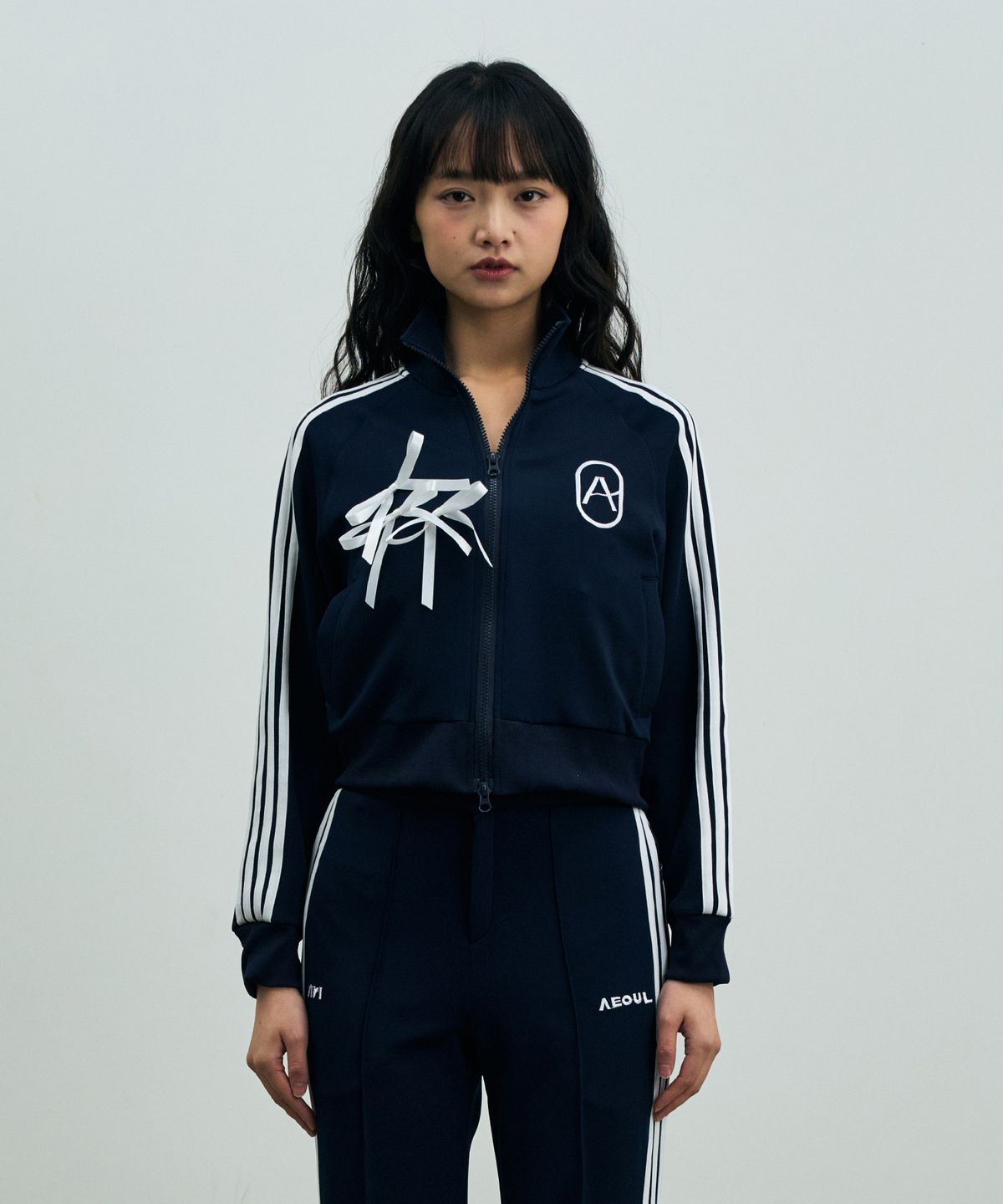 아리킴(ARIKIM) JOEL JERSEY TRACK TOP / NAVY