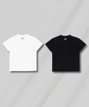 [2PACK] [키즈] 코튼터치 기능성 반팔티 (2COLOR)