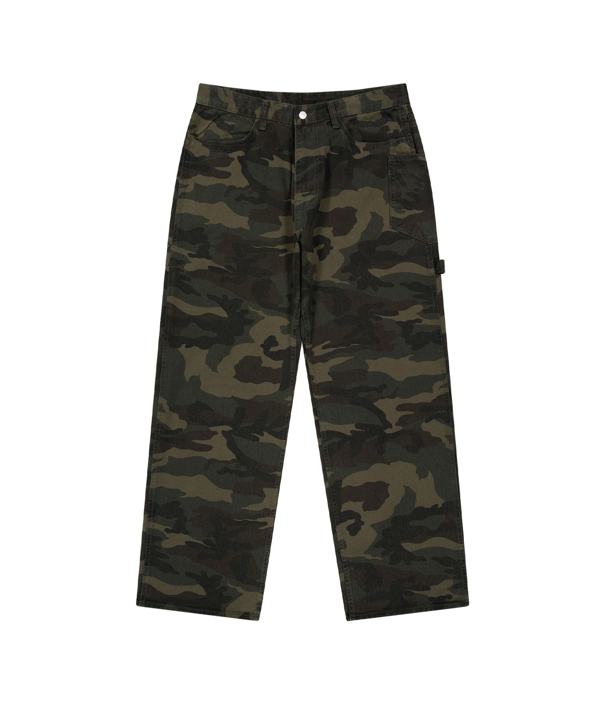 엔도어(ENDOOR) Washed duck double pants (camouflage)