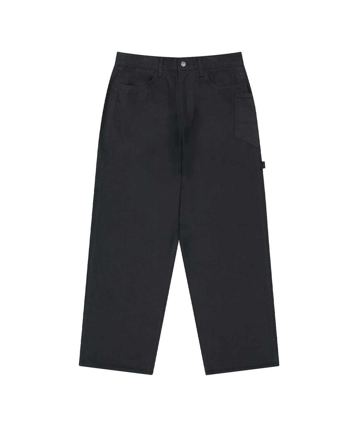 엔도어(ENDOOR) Washed duck double pants (black)