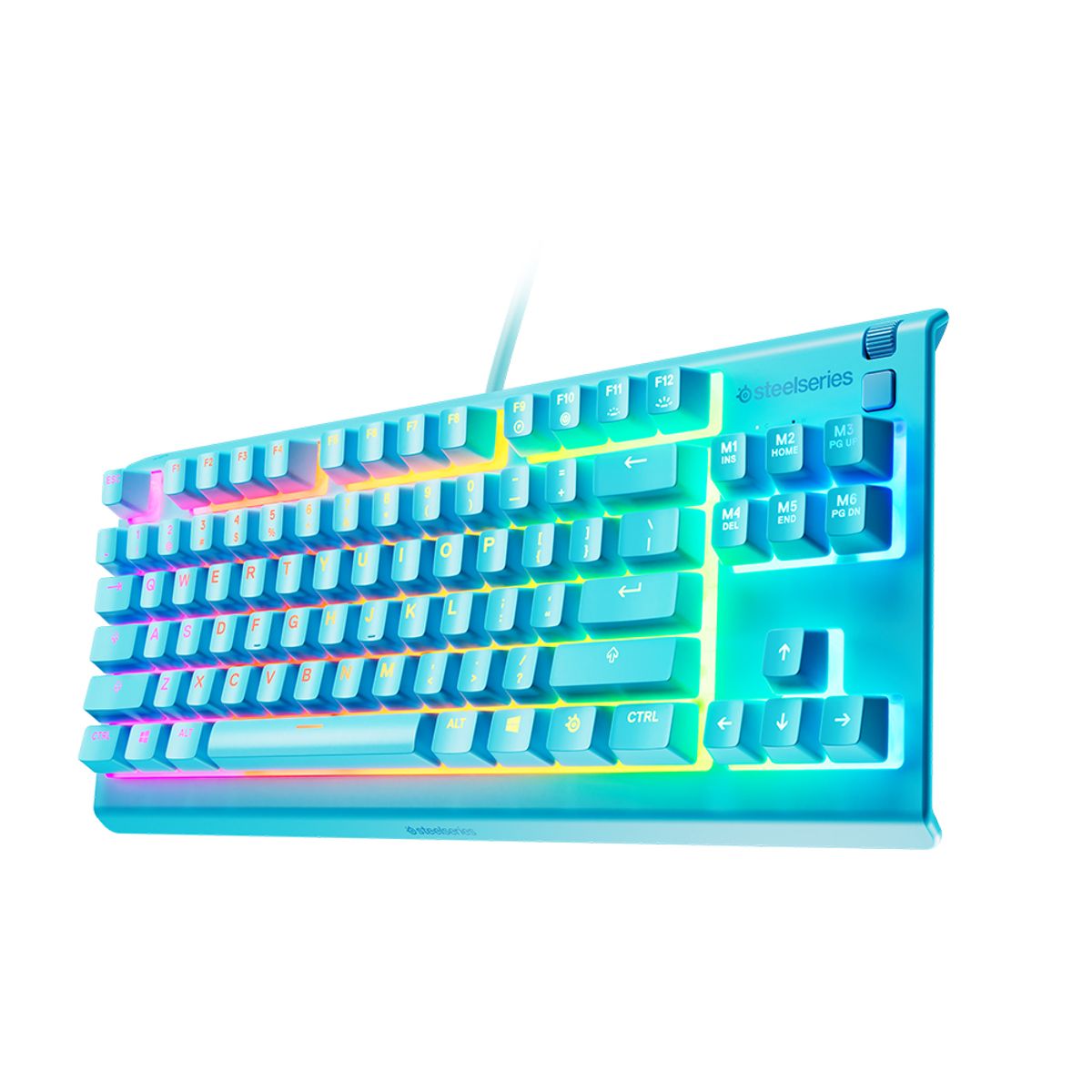 스틸시리즈(STEEL SERIES) Apex 3 TKL Aqua US 저소음 게이밍 키보드