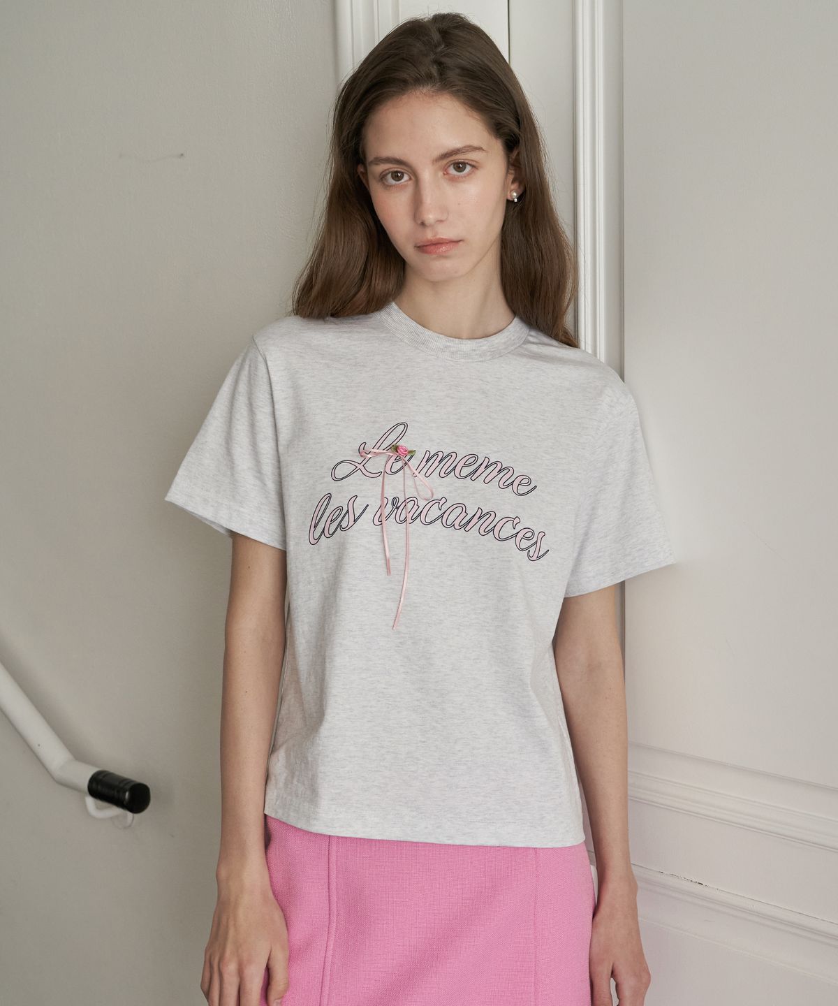 르메메(LEMEME) Ete Half Sleeve T-Shirt_4colors