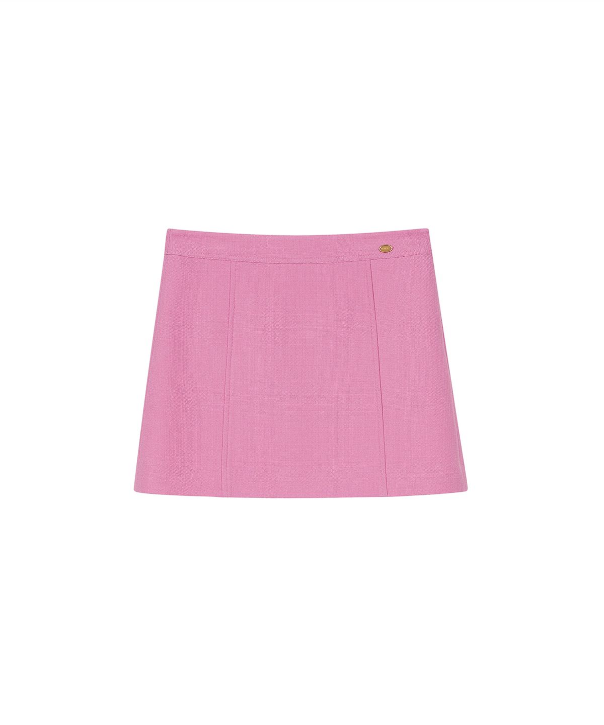 르메메(LEMEME) Ette Tweed Skirt Pink