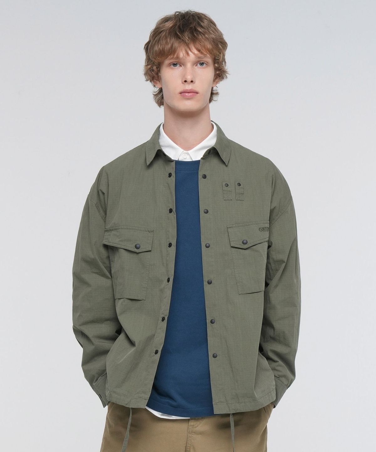 아웃도어 프로덕츠(OUTDOOR PRODUCTS) CN POCKET SHIRKET (KHAKI)