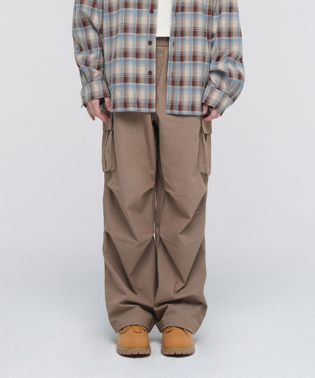 아웃도어 프로덕츠(OUTDOOR PRODUCTS) W COTTON PARACHUTE PANTS (BEIGE)