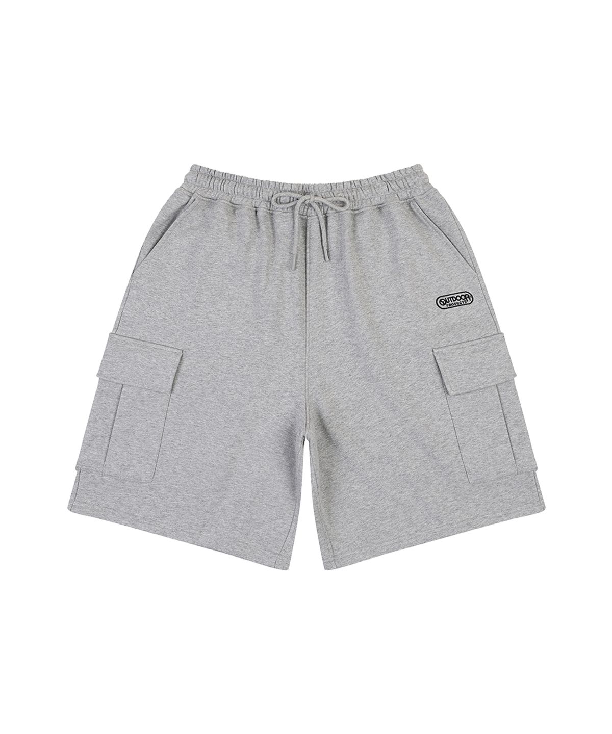 아웃도어 프로덕츠(OUTDOOR PRODUCTS) CARGO POCKET SWEAT SHORTS (MELANGE)