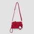 셰리 울 리본 크로스 앤 숄더 클러치 백 _ [레드]
