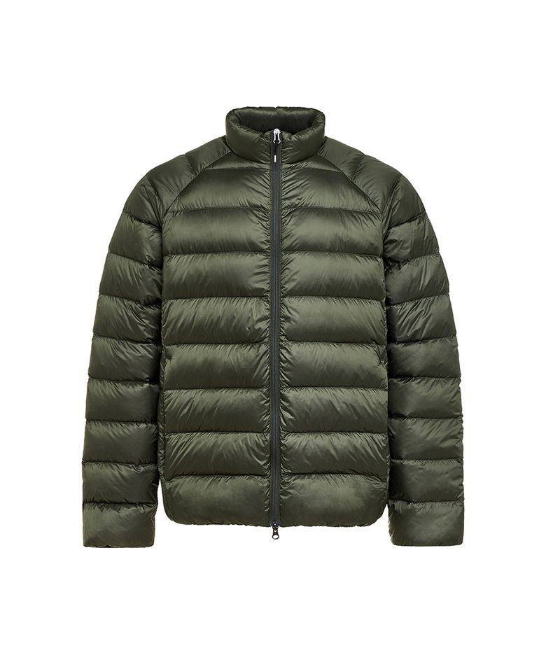(25SS) ARIAL Lightweight Packable Down Jacket - Deep Khaki