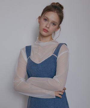 레이어드 매쉬 티셔츠-6colors