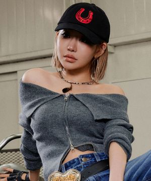 [키오프 쥴리 PICK] 럭키 후프 볼캡_2colors