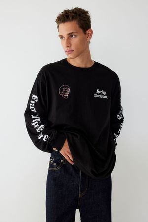 OL 아메리칸 레전드 롱슬리브 티셔츠_블랙 HH15311301