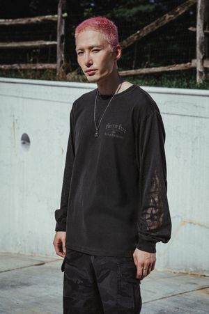 [Vintage] OL FREEDOM FREE 롱슬리브 티셔츠 _챠콜 HH15311311