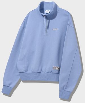 [360g] WOMEN M-Logo 하프집업 맨투맨 (JQ5TSF838SB)