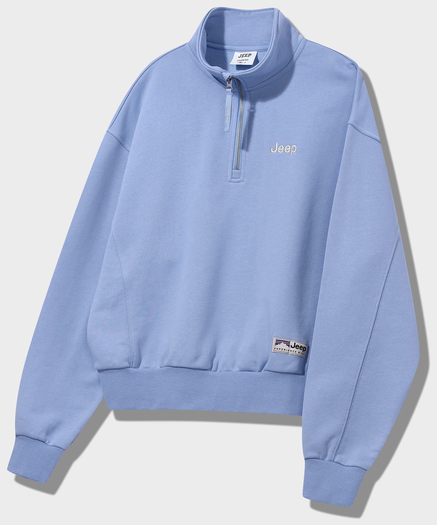 MUSINSA公式 | JEEP [360g] レディース M-ロゴ ハーフジップ 